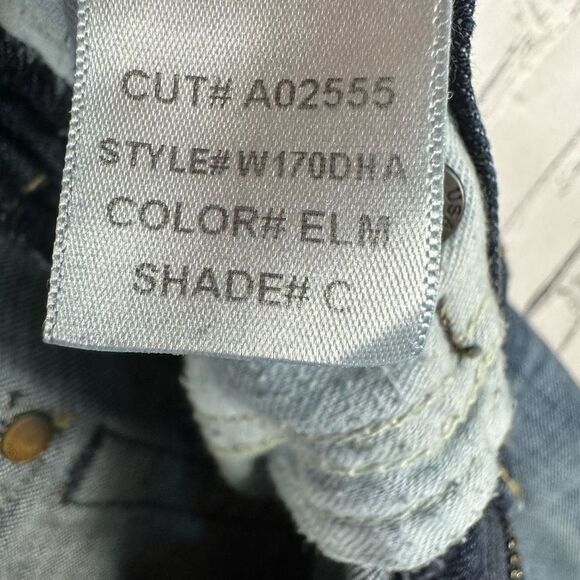 Hudson Women’s Denim Jeans Low Rise Flap Back Pockets Bootcut Color-Elm 26 - Picture 12 of 12